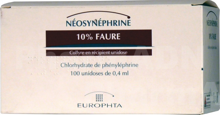 Neosynephrine 10 % faure