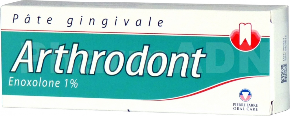 Dentifrice Arthrodont 1 %