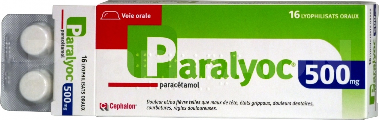 Paralyoc 500 mg
