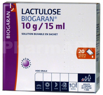Lactulose Biogaran 10 g/15 ml