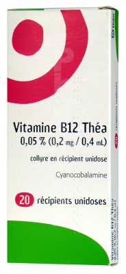 Vitamine B12 Théa 0,05 % (0,2 mg/0,4 ml)