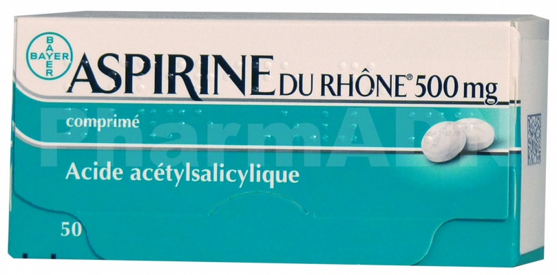 Aspirine du Rhône 500 mg