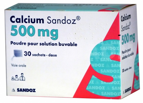 Calcium sandoz 500 mg