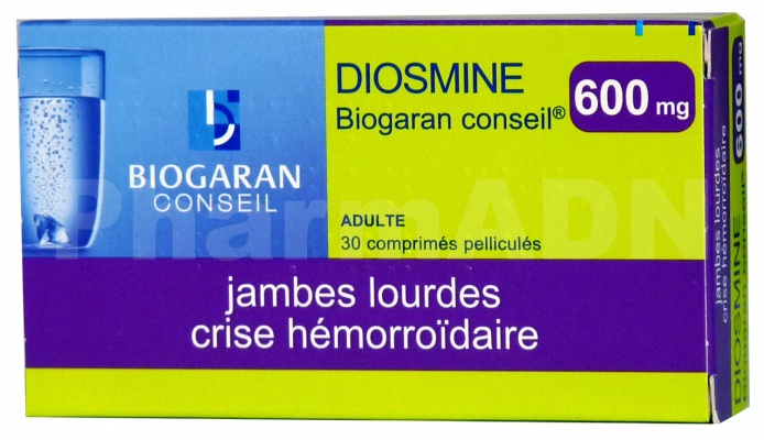 Diosmine Biogaran 600 mg