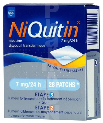 Niquitin 7 mg/24 heures
