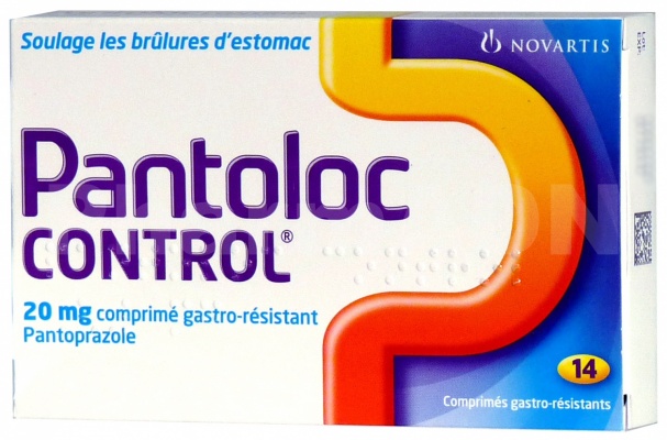 Pantoloc control 20 mg