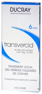 Transvercid 3,62 mg/6 mm