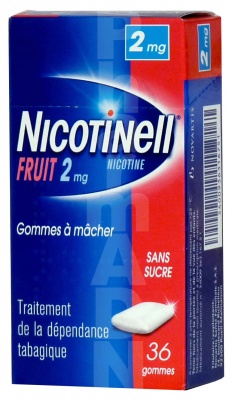 Nicotinell fruit 2 mg sans sucre