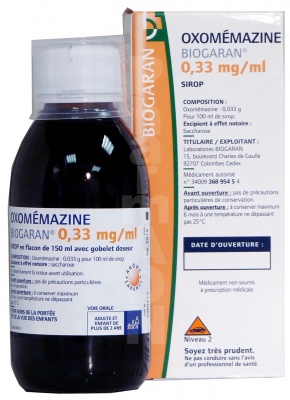 Oxomémazine Biogaran