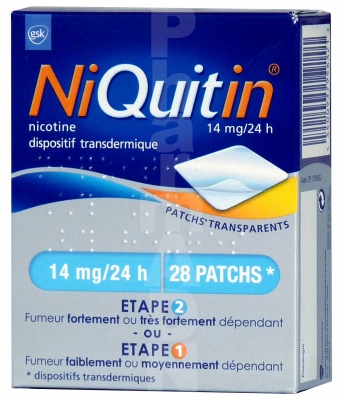 Niquitin 14 mg/24 heures
