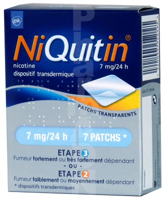 Niquitin 7 mg/24 heures
