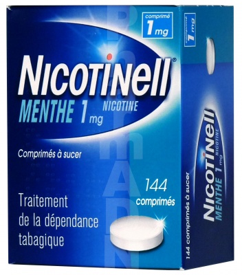 Nicotinell menthe 1 mg