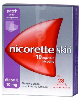 Nicorette skin
