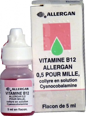 Vitamine B 12 allergan 0,5 pour mille