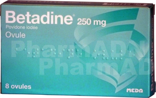 Bétadine ovules 250 mg