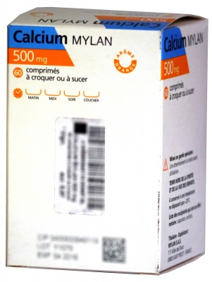 Calcium mylan 500 mg