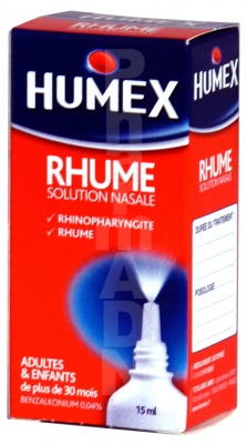 Humex Rhume Solution Nasale 0,04 %