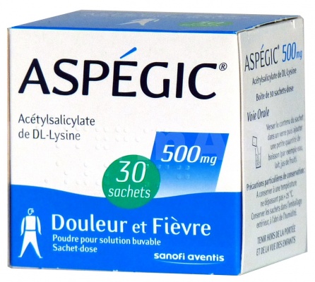 Aspégic 500 mg