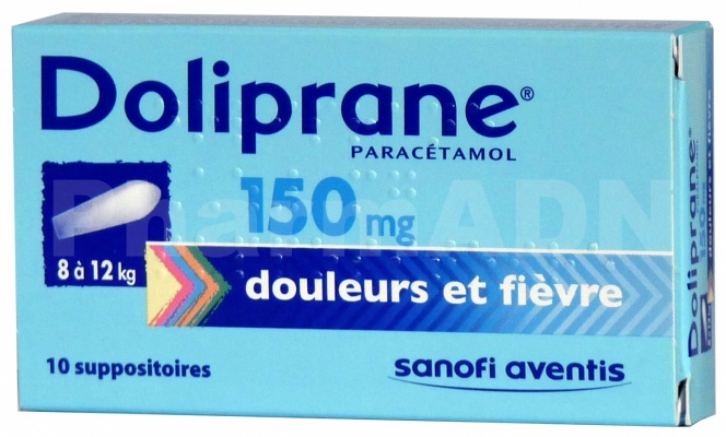 Doliprane 150 mg