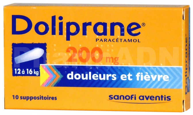 Doliprane 200 mg