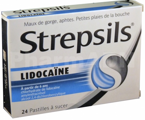 Strepsils lidocaine