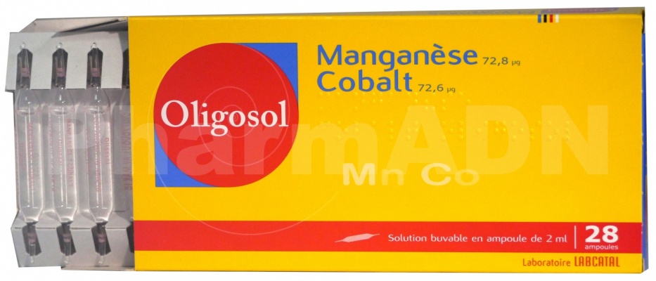Manganese-cobalt oligosol