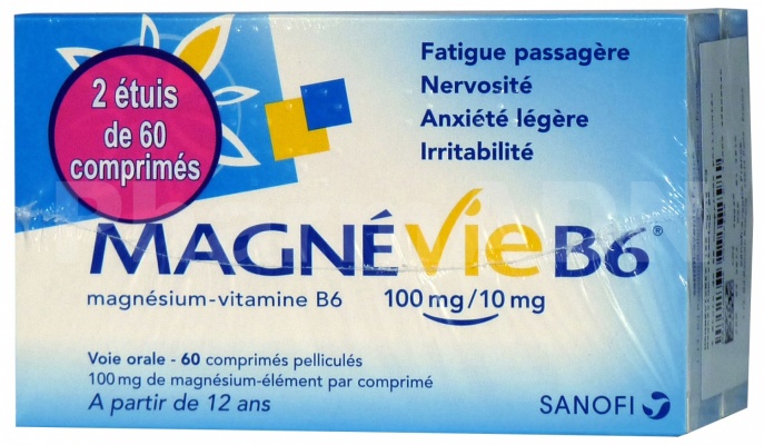 Magnevie b6 100 mg/10 mg